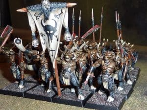 Beastman unit (front-left)