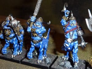 Dragon Ogres close up (front-left)