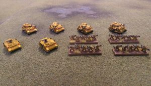 Space Marine Predators, Razorbacks and Scouts