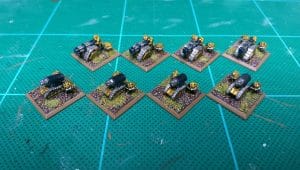 Space Marine Thunderfire Cannons and Rapier Laser Destroyers