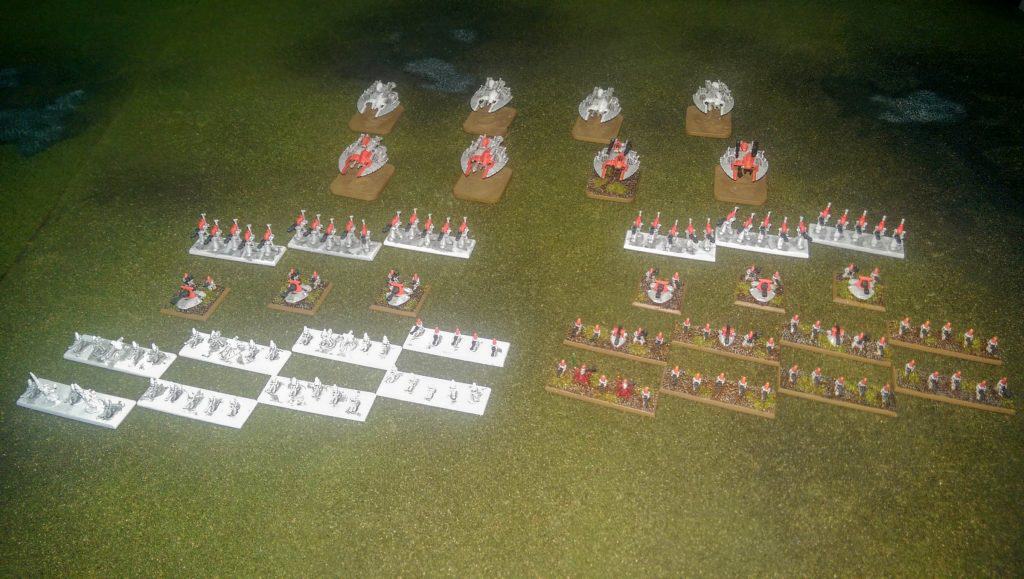 First Epic Eldar formations in progress