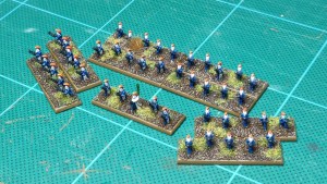 Epic Eldar Dire Avengers — front-left view