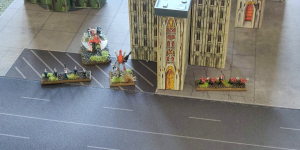 Battle mat parts close-up 2